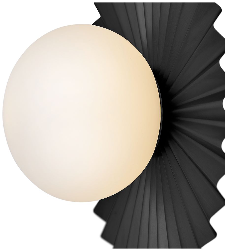 Image 4 Lark Stevie Small Flush Mount 9.75" Black more views