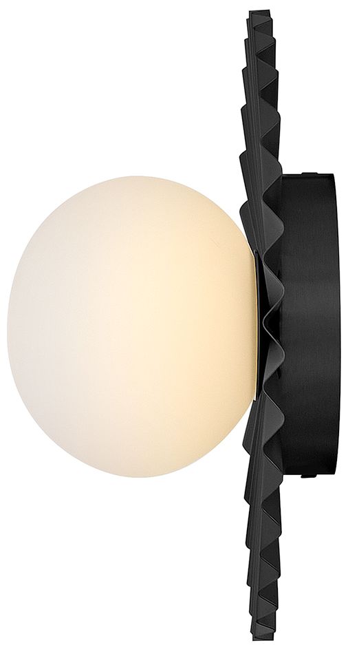 Image 5 Lark Stevie Small Flush Mount 9.75" Black more views