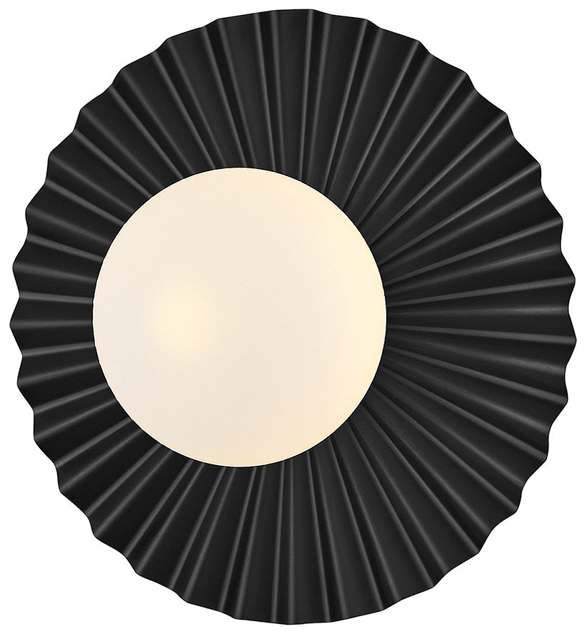 Image 6 Lark Stevie Small Flush Mount 9.75" Black more views