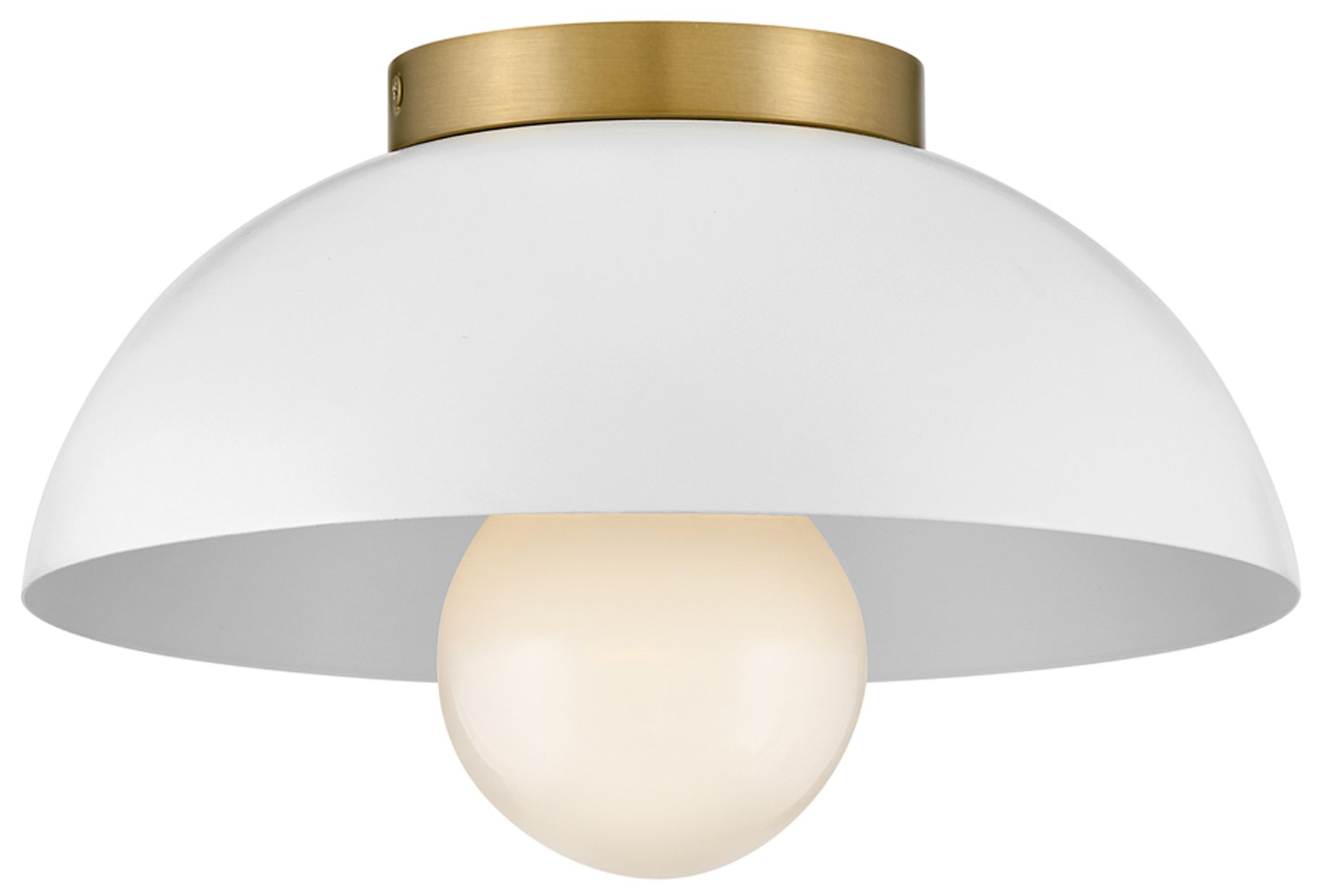 Image 6 Lark Stu Foyer Small Flush Mount Matte White more views