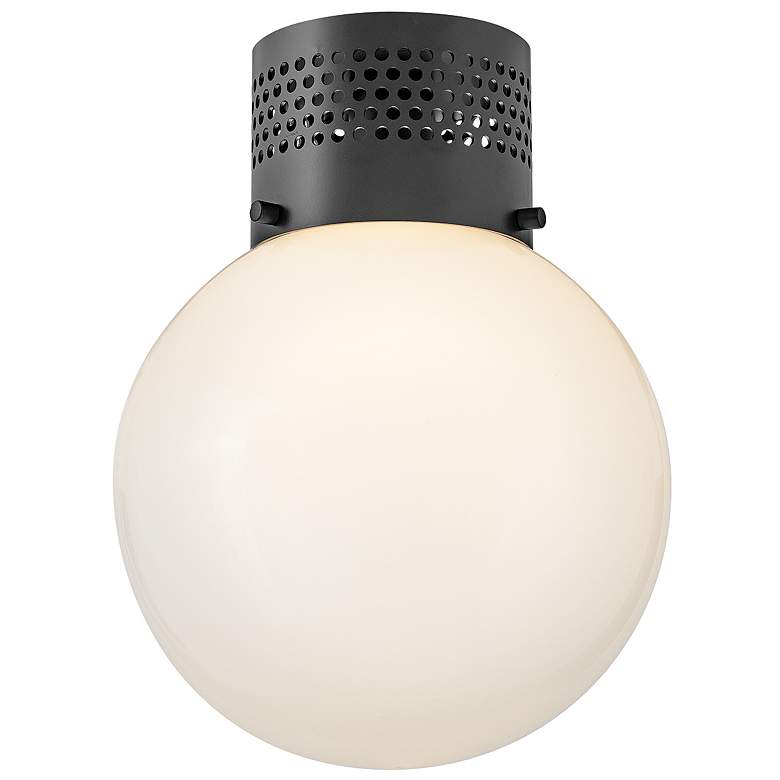 Image 1 Lark Taj Interior Small Flush Mount 9.75" Black