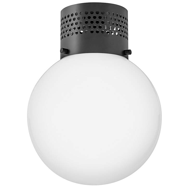 Image 2 Lark Taj Interior Small Flush Mount 9.75" Black more views