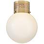 1_Lark Taj Interior Small Flush Mount 9.75" Lacquered Brass