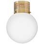 2_Lark Taj Interior Small Flush Mount 9.75" Lacquered Brass more views