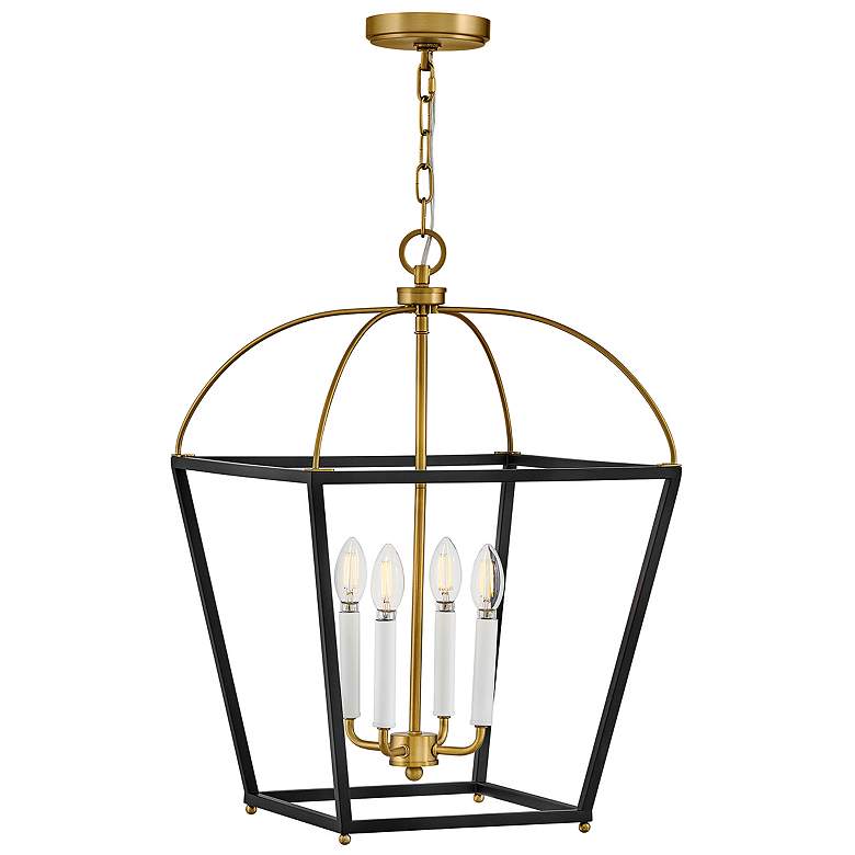 Image 1 Lark Tate Interior Large Pendant 16" Black