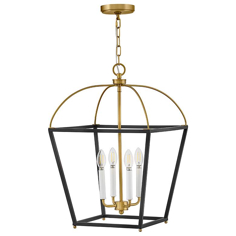 Image 2 Lark Tate Interior Large Pendant 16" Black more views