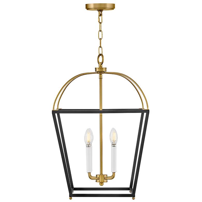 Image 7 Lark Tate Interior Large Pendant 16" Black more views