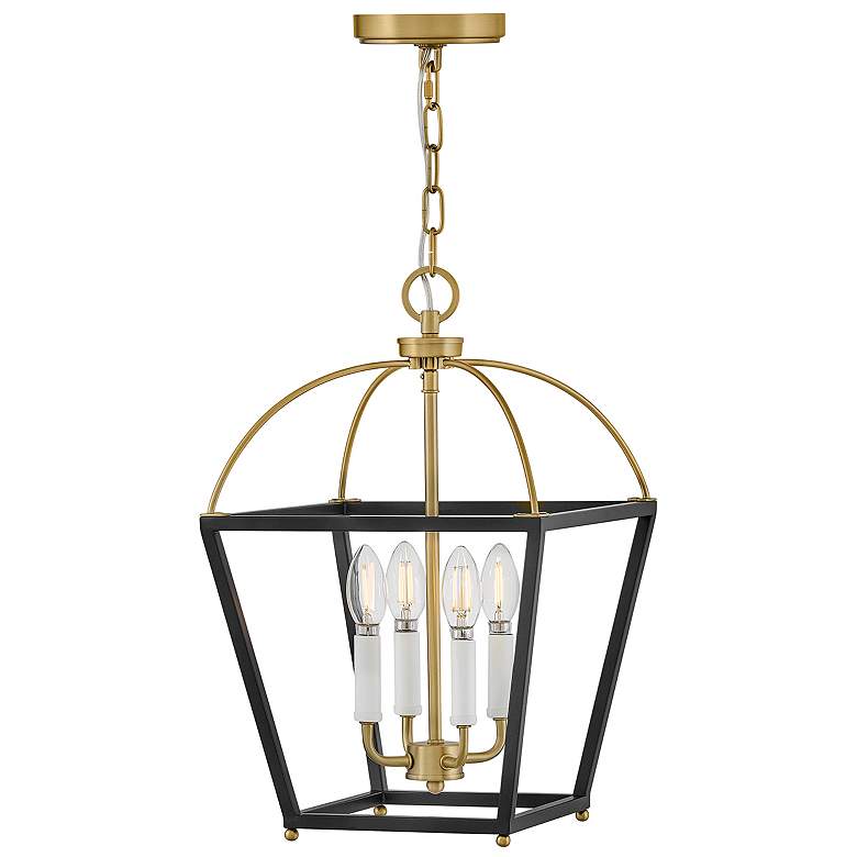 Image 1 Lark Tate Interior Medium Pendant 12" Black
