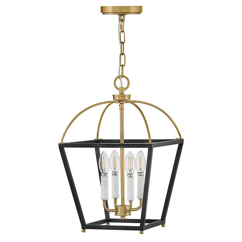 Image 2 Lark Tate Interior Medium Pendant 12" Black more views