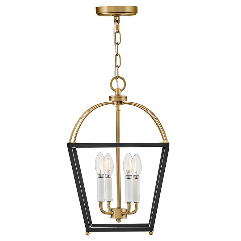 Image 7 Lark Tate Interior Medium Pendant 12" Black more views