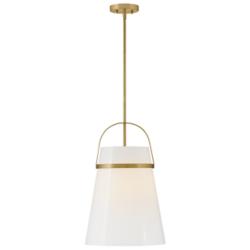 Lark Tori Interior Medium Pendant 14" Lacquered Brass