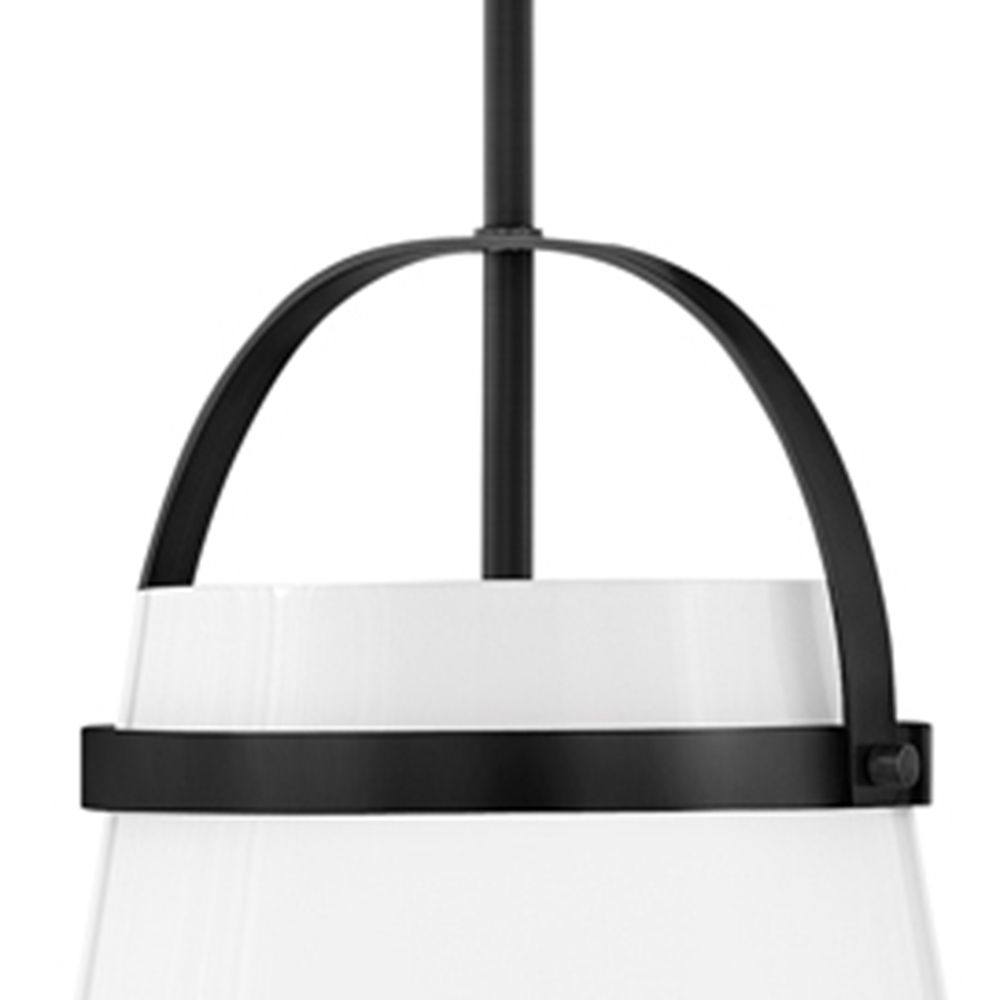 Image 3 Lark Tori Interior Small Single Light Pendant 19" Black more views