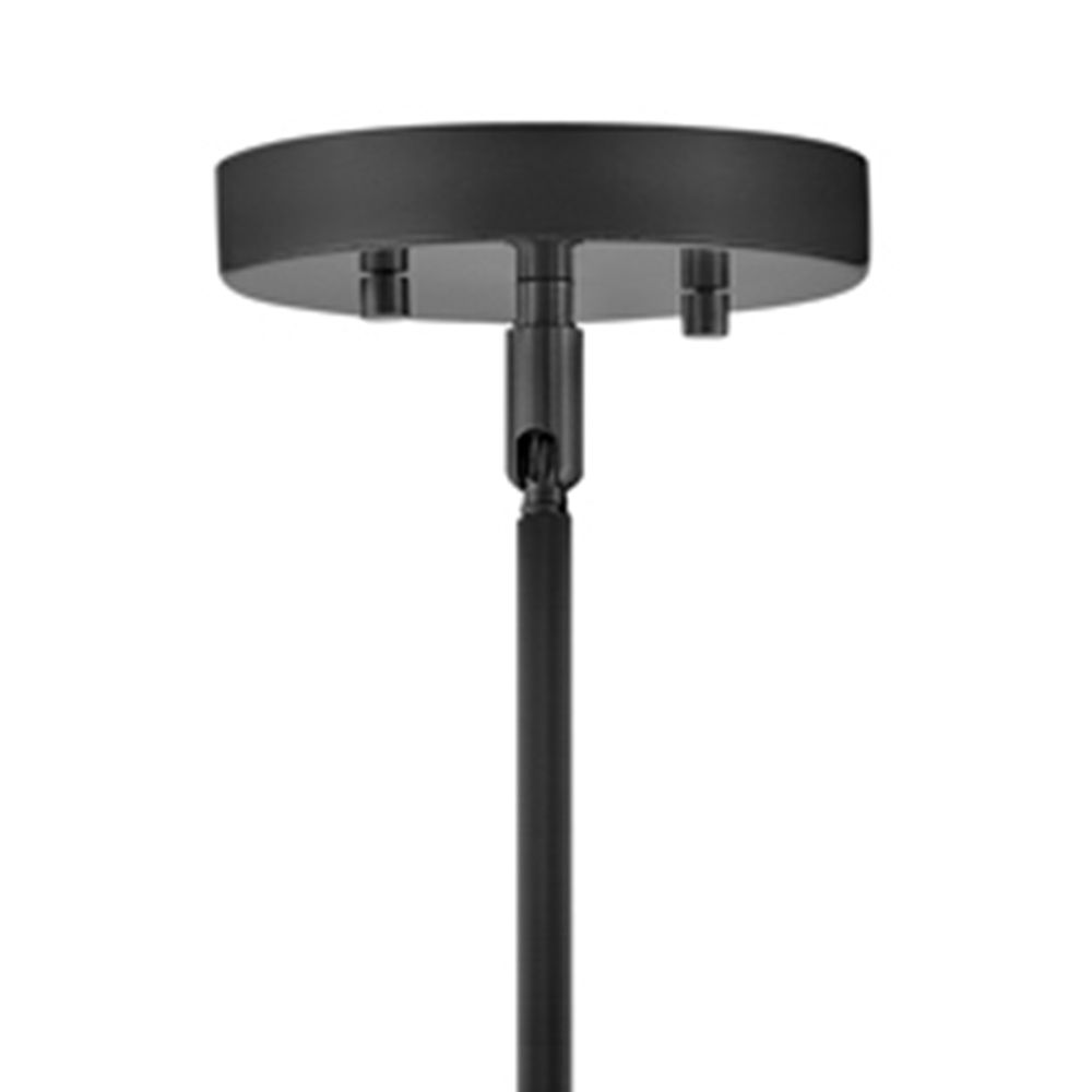 Image 4 Lark Tori Interior Small Single Light Pendant 19" Black more views