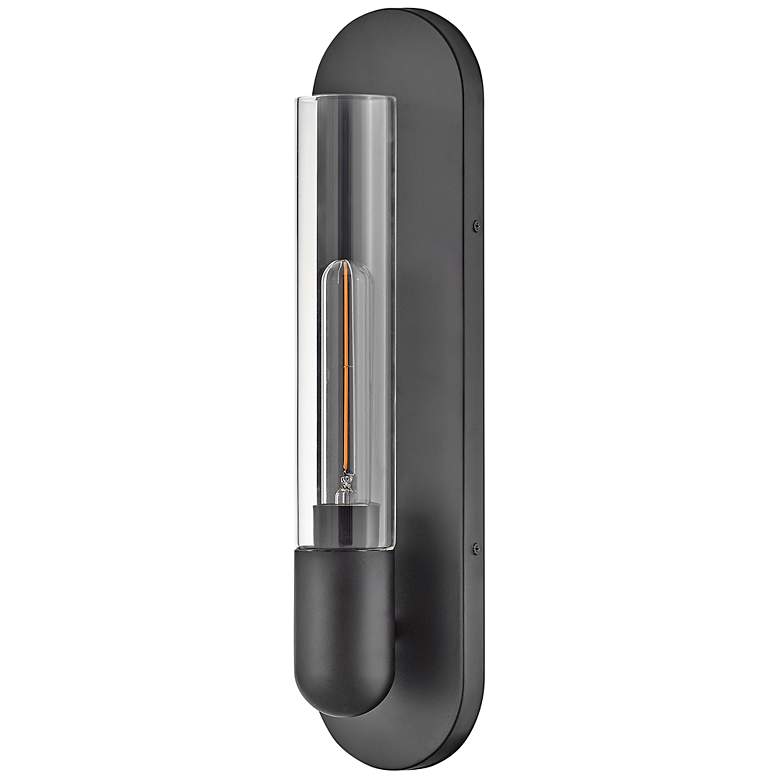 Image 2 Lark Tully Sconce Medium Single Light Sconce Black more views
