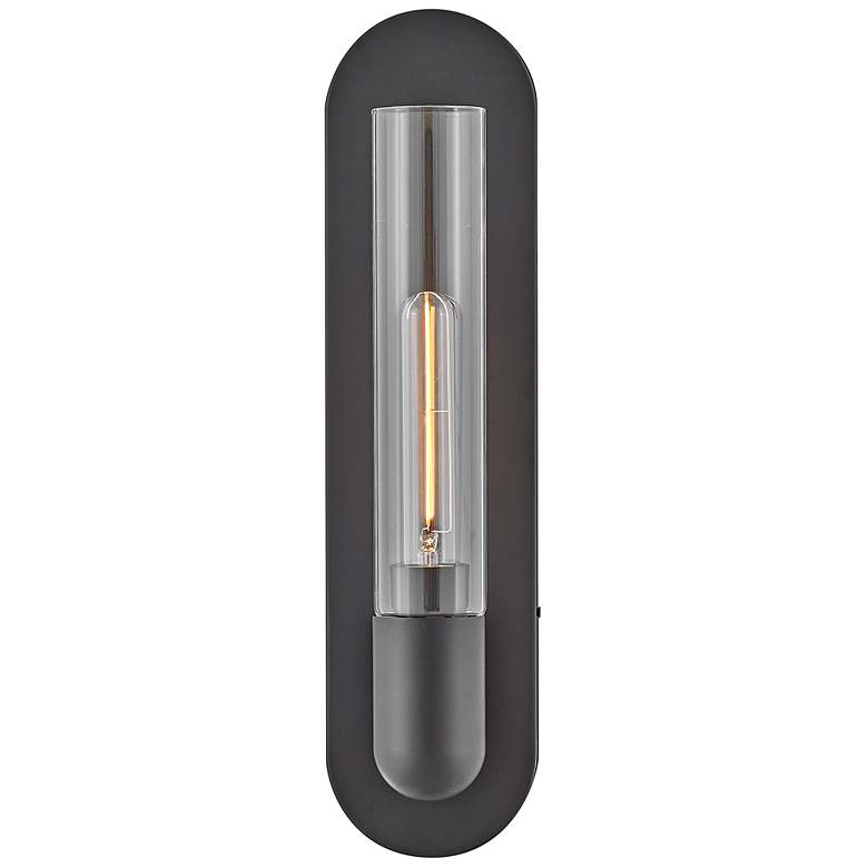 Image 3 Lark Tully Sconce Medium Single Light Sconce Black more views