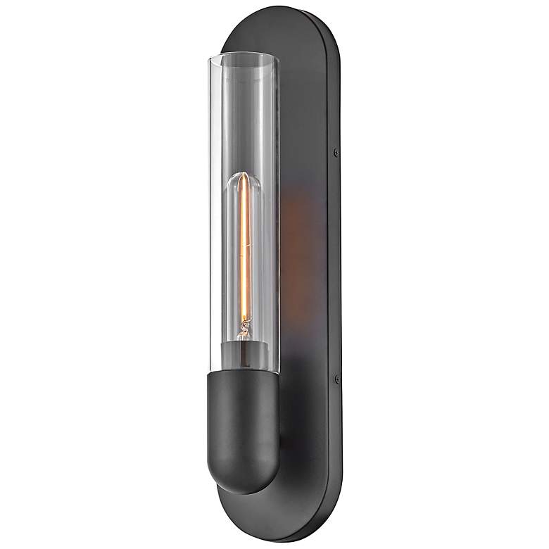 Image 5 Lark Tully Sconce Medium Single Light Sconce Black more views