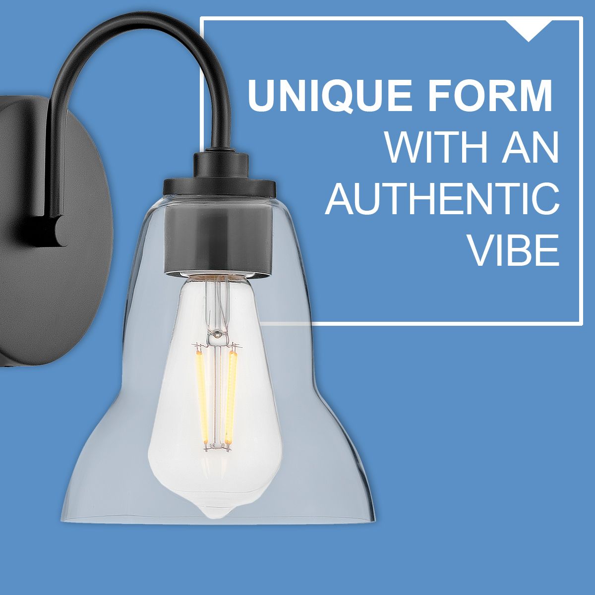 Image 7 Lark Vera Bath Small Single Light Vanity 9.75" Black more views