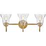 2_LARK VERA Medium Three Light Vanity Lacquered Brass more views