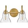 2_LARK VERA Small Two Light Vanity Lacquered Brass more views