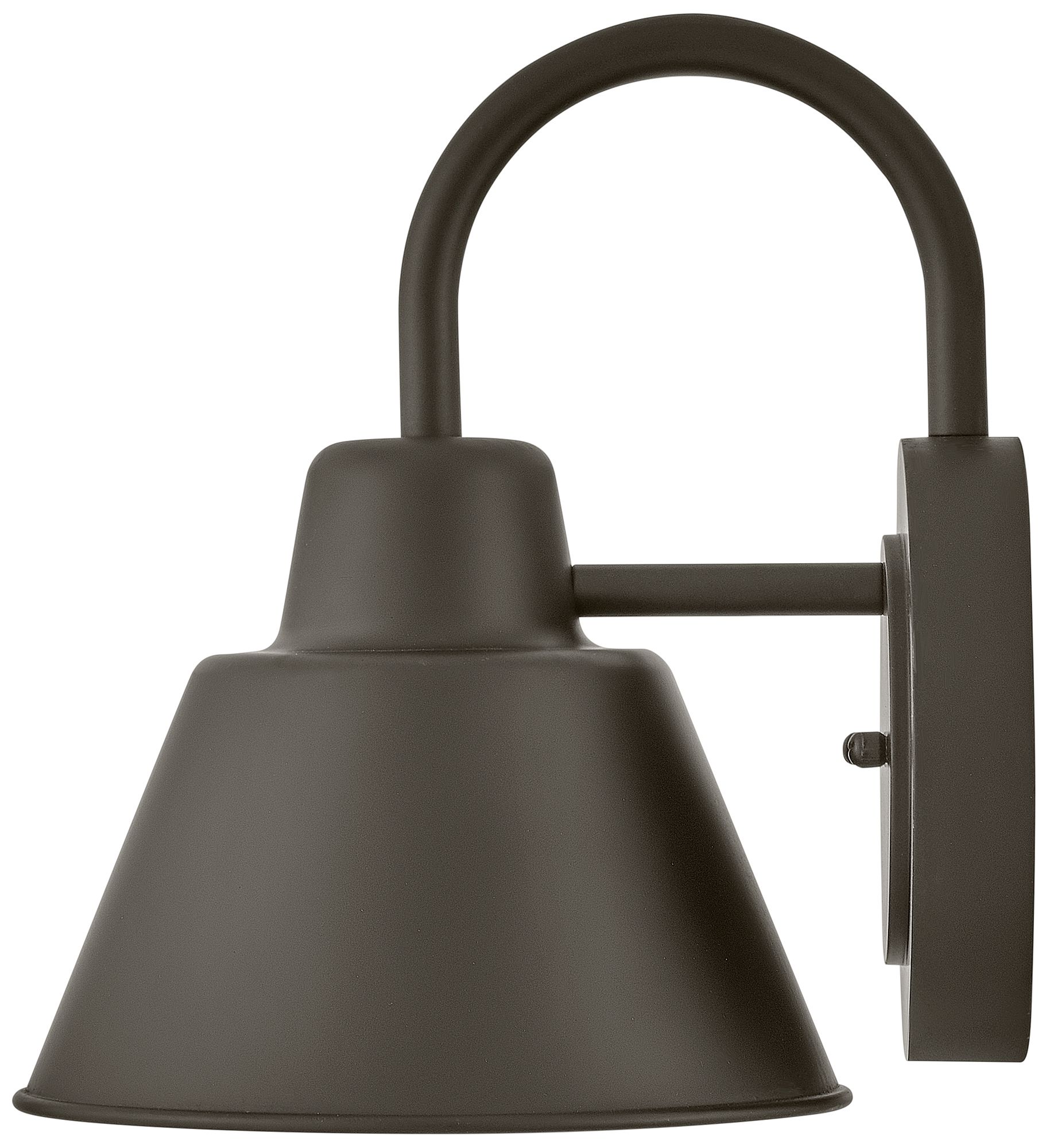 Image 4 Lark Wes Outdoor Small Gooseneck Barn Light 10.5" Oil Rubbed Bronze more views
