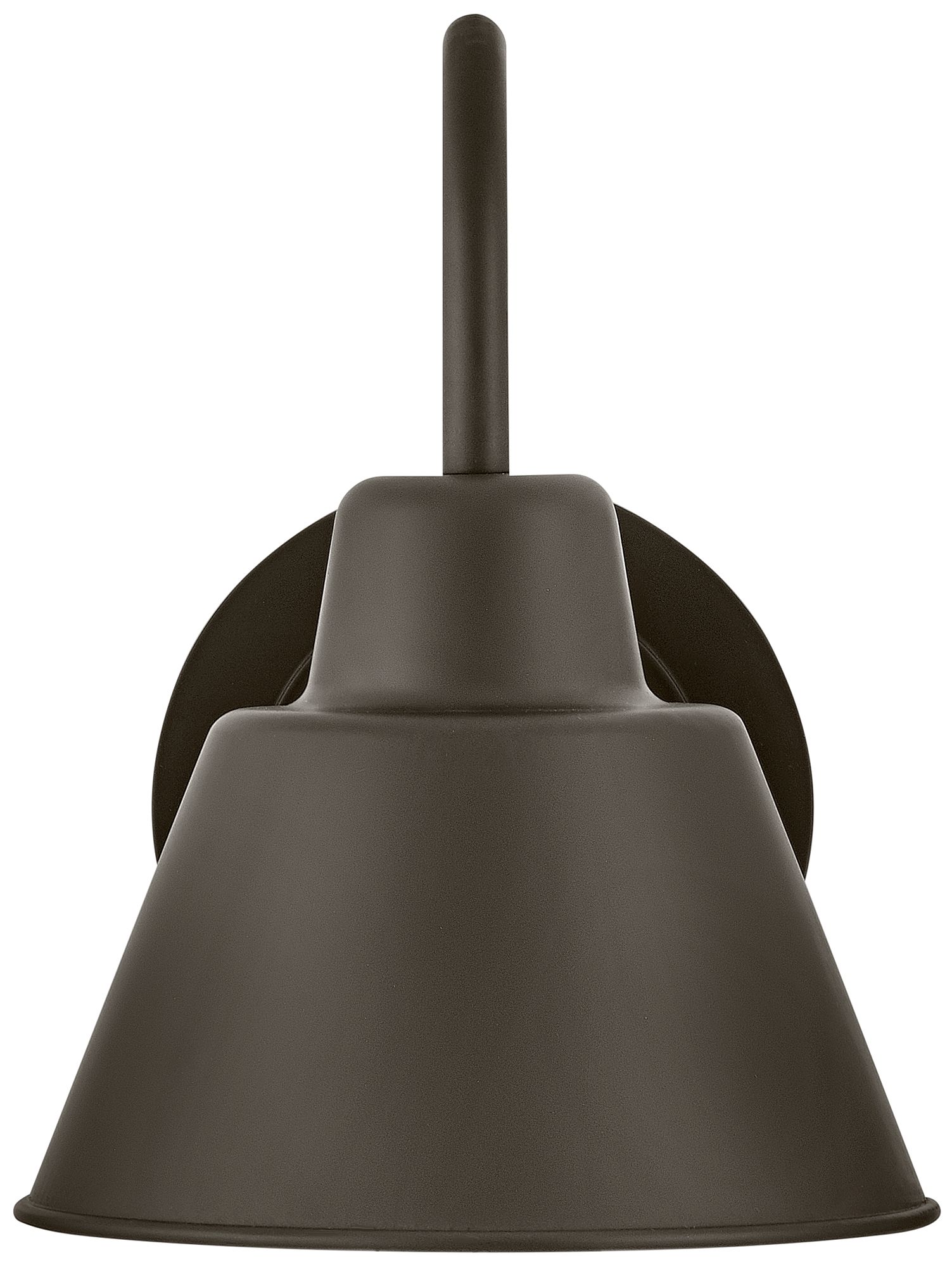 Image 5 Lark Wes Outdoor Small Gooseneck Barn Light 10.5" Oil Rubbed Bronze more views
