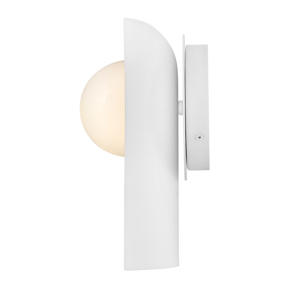 Thumbnail4 of Lark Zuri Interior Medium Single Light Sconce 10" Satin Off-White more views