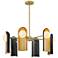 Lark Zuri Interior Medium Single Tier 30" Lacquered Brass