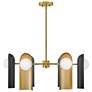 2_Lark Zuri Interior Medium Single Tier 30" Lacquered Brass more views