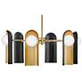 3_Lark Zuri Interior Medium Single Tier 30" Lacquered Brass more views