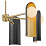 4_Lark Zuri Interior Medium Single Tier 30" Lacquered Brass more views
