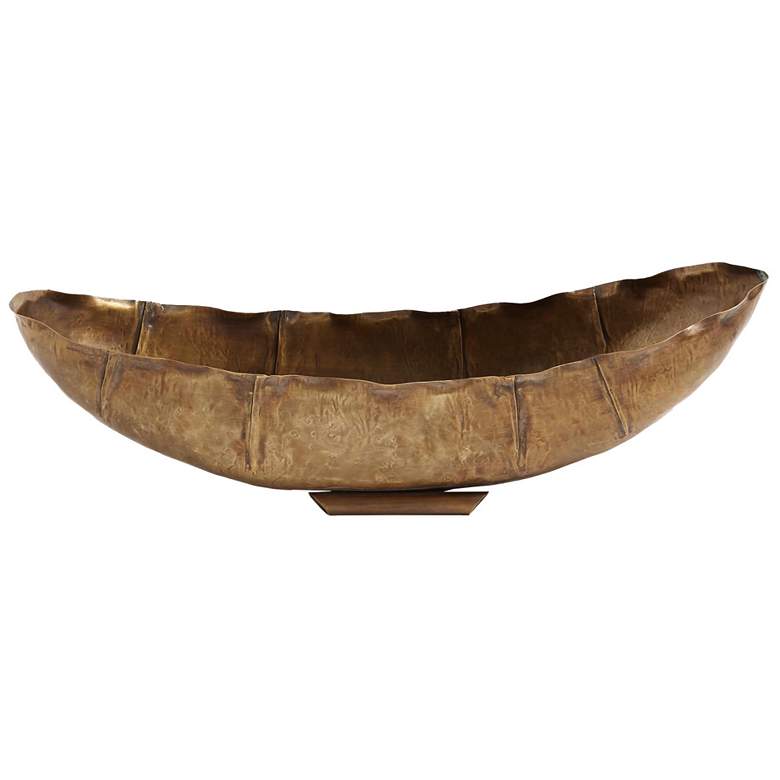 Image 1 Larkin Bowl-Antique Brass-Lg