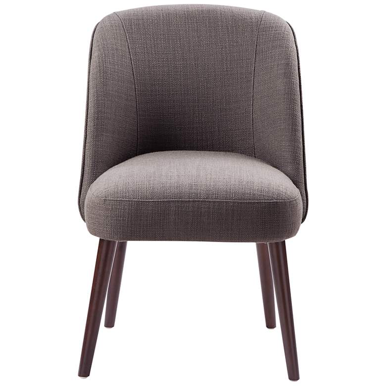Image 4 Larkin Charcoal Fabric Dining Chair more views