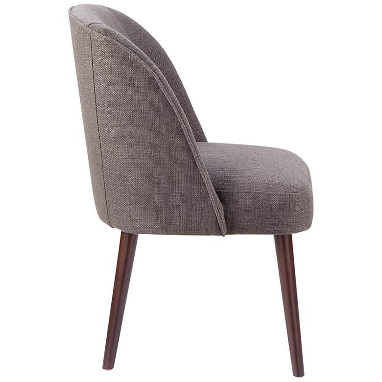 Image 5 Larkin Charcoal Fabric Dining Chair more views