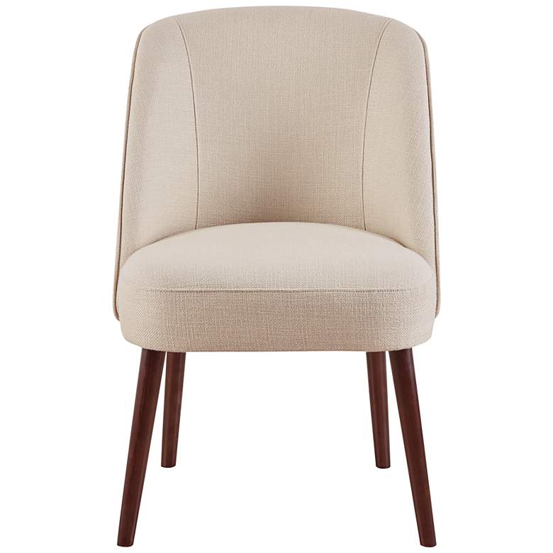 Image 4 Larkin Natural Fabric Dining Chair more views