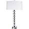 Larry Laslo Stacked Ball Crystal Table Lamp