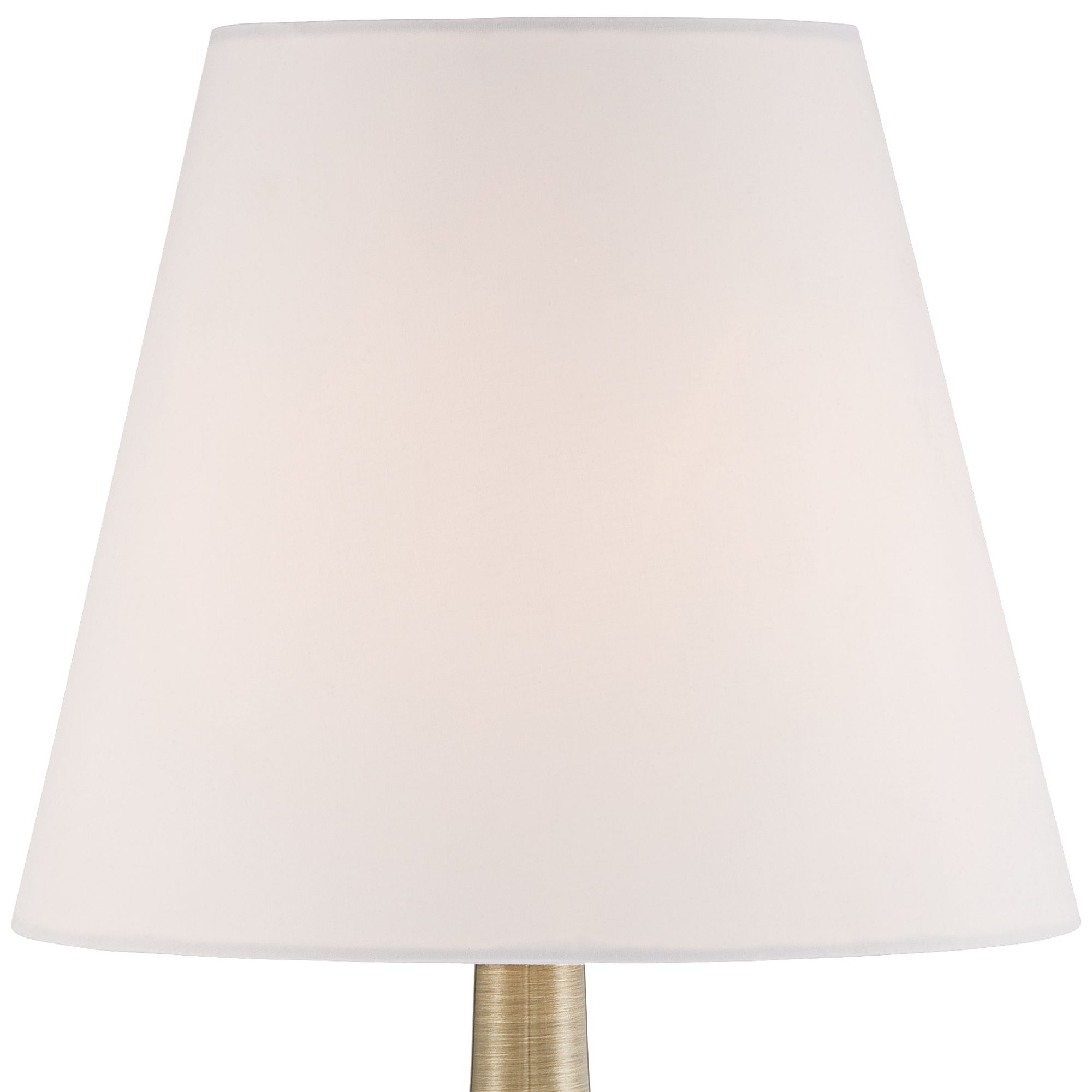 Image 4 Larson 19" High Antique Brass Touch Table Lamps Set of 2 more views