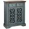 Larson Antiqued Chatsworth Grey Cabinet