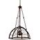 Larson Tawny Port Forged Iron 18" Wide 3-Light Pendant