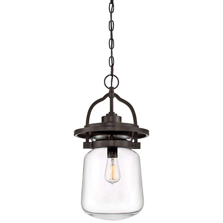 Image 1 LaSalle 21 1/2" High Western Bronze Outdoor Hanging Light