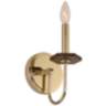 Lassen 12" High Champagne Gold Wall Sconce