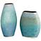 Lassen Three-Tone Blue Vases Set of 2