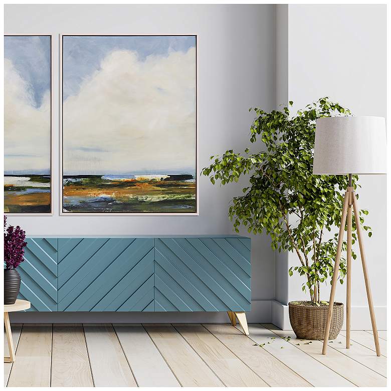 Image 4 Late in the Day II 38"W x 50"H Canvas more views