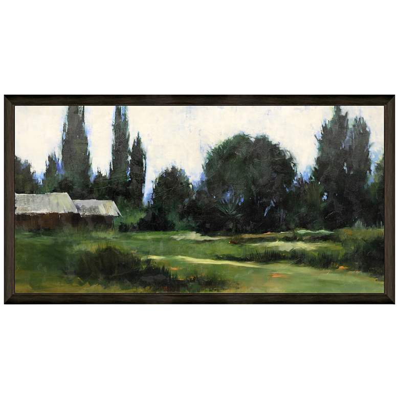 Image 3 Late Summer Afternoon 51" Wide Giclee Framed Wall Art