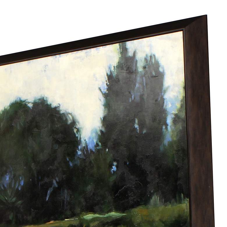 Image 4 Late Summer Afternoon 51" Wide Giclee Framed Wall Art more views