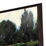 Late Summer Afternoon 51" Wide Giclee Framed Wall Art in scene