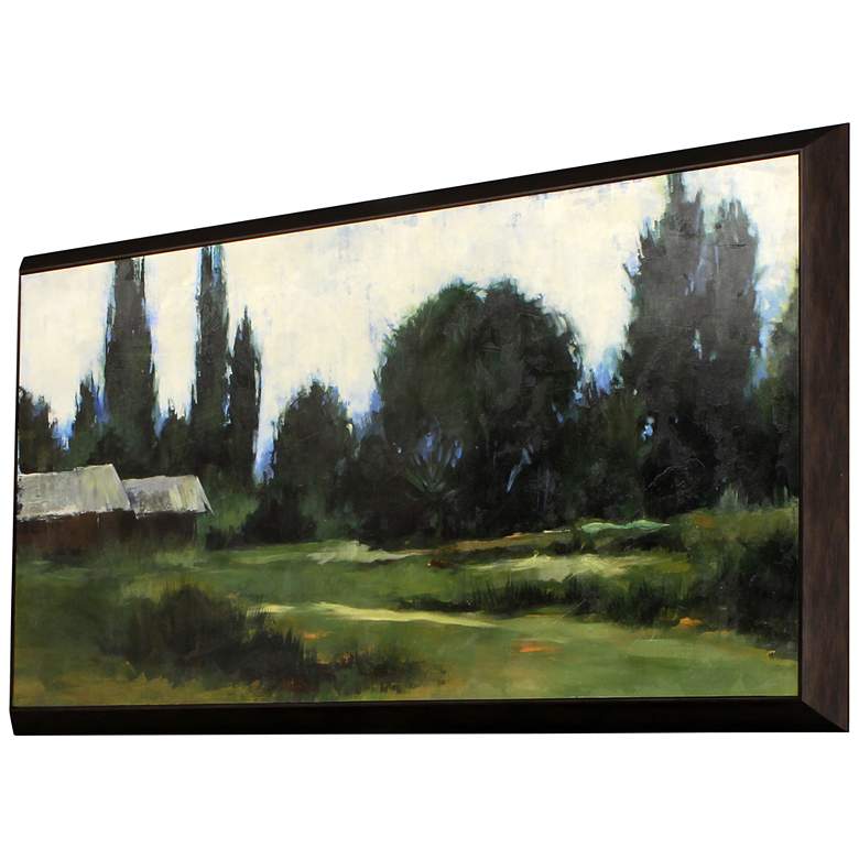 Image 5 Late Summer Afternoon 51" Wide Giclee Framed Wall Art more views