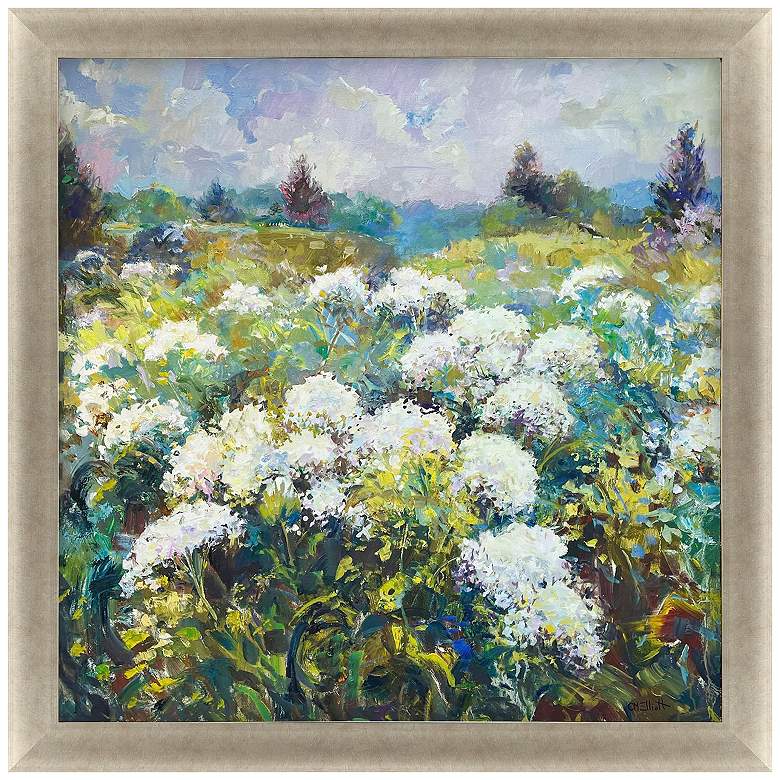Image 2 Late Summer Field 41"W x 41"H Framed Art