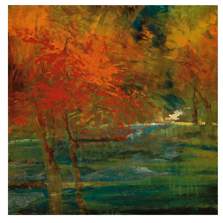 Image 1 Late Summer&#39;s Expectation III 30 inch Square Wood Wall Art