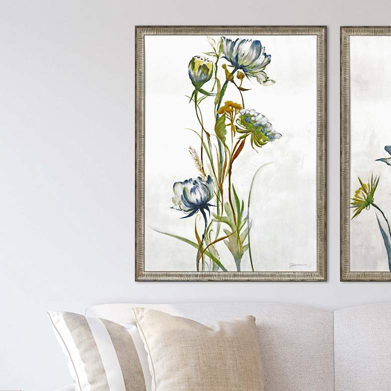 Image 1 Late Summer Wildflower I 43" High Framed Wall Art