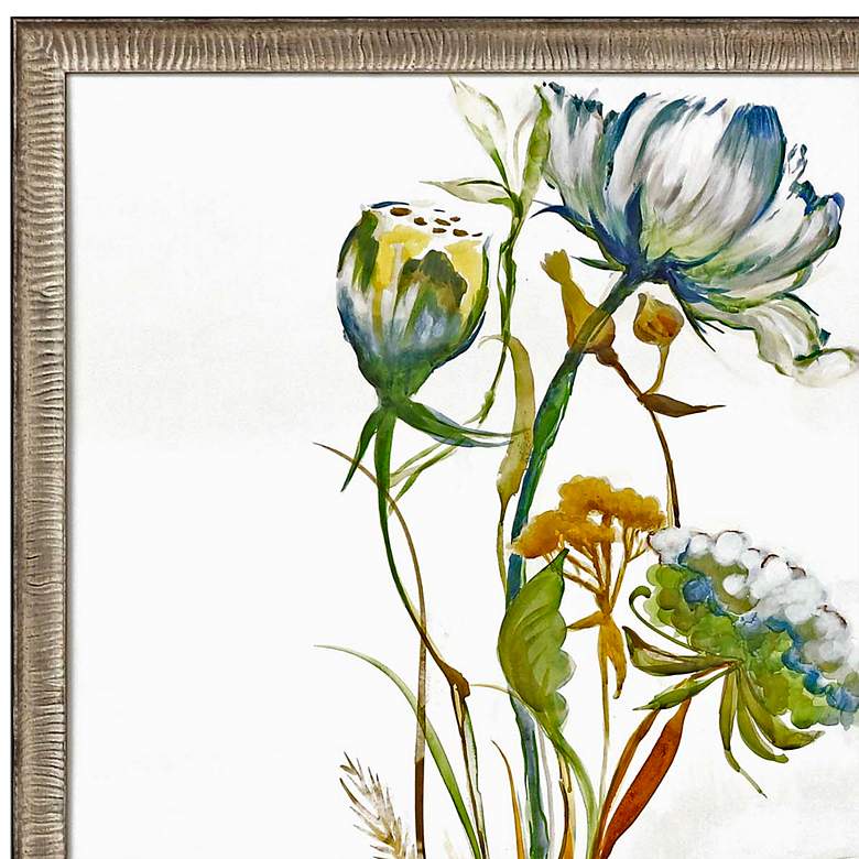 Image 3 Late Summer Wildflower I 43" High Framed Wall Art more views